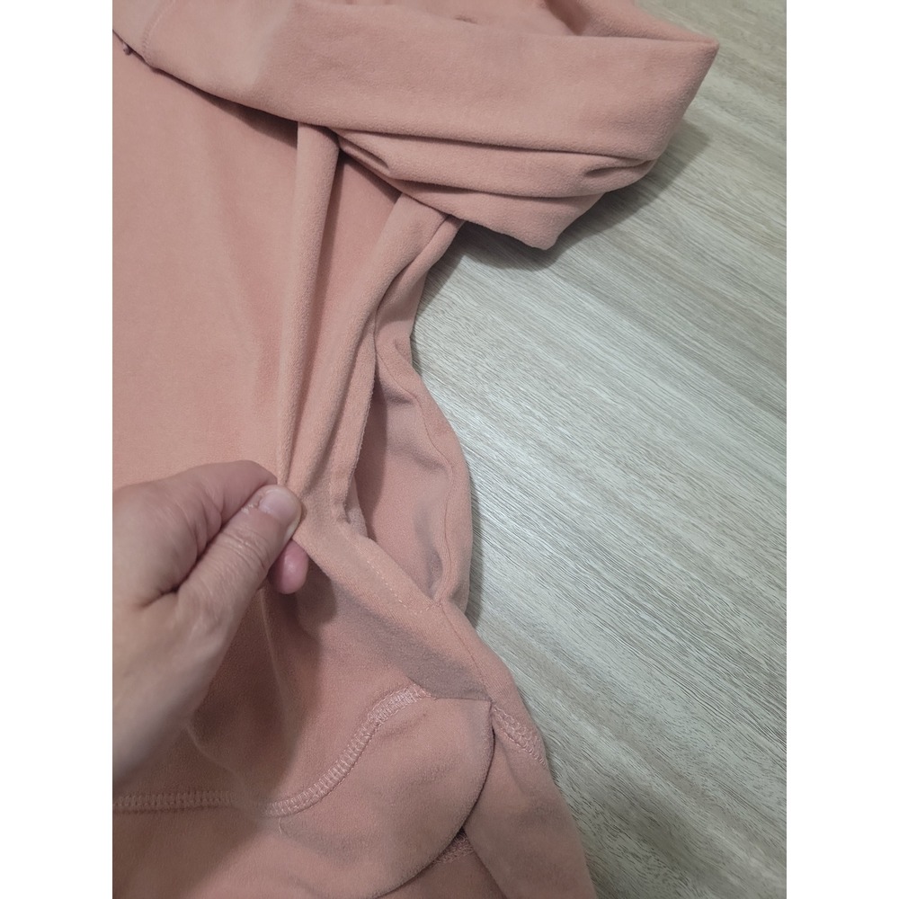 RBX Live Life Active Women Dusty Rose Pink Pullover Hoodie Thumbholes Small - Picture 5 of 7